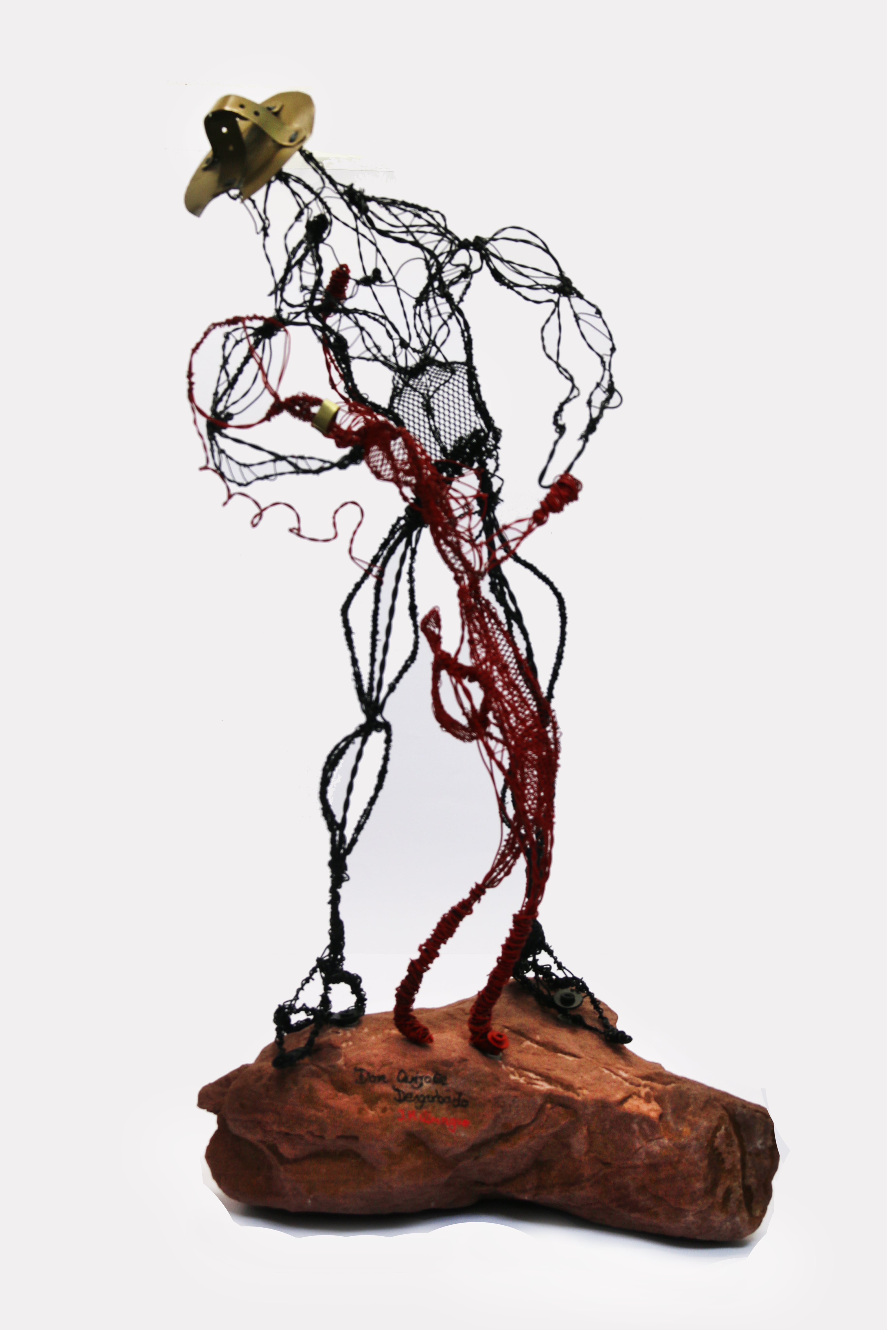 DON QUIJOTE DESGARBADO Y DULCINEA